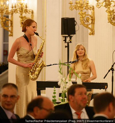 Saxophonistin Melanie 24